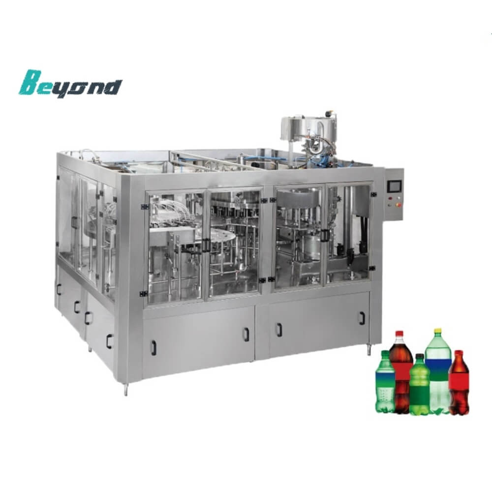 high speed 3 in 1 carbonated drink filling equipment
