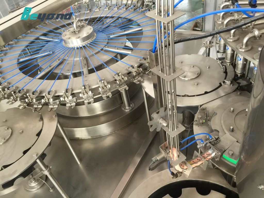 plastic bottle juice filling machine with automatic capping