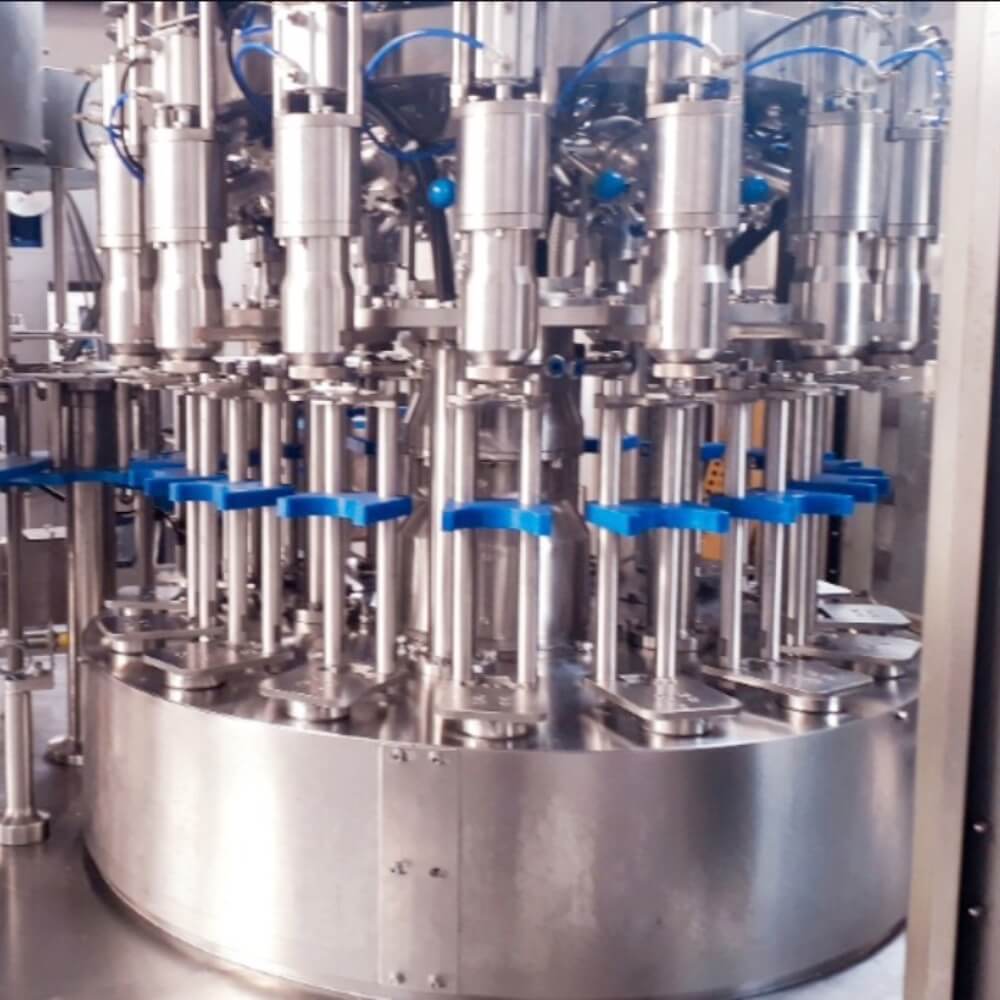 oil piston rotary filling machine automatic 2 in 1