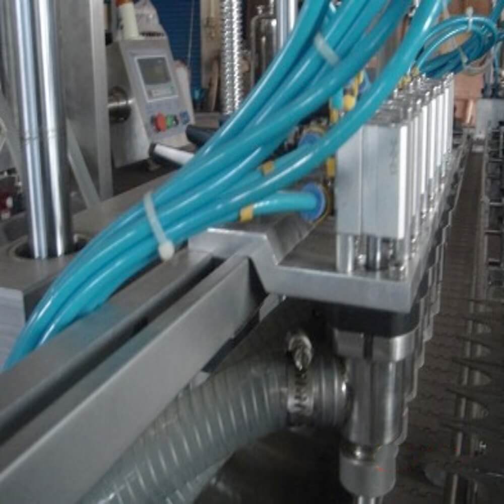 automatic cooking oil filling machine with flow meter