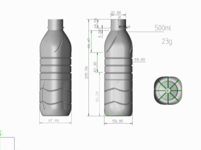 detailed 3D renderings before we ever make a bottle